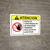 Caution: Non Permit Confined Space Spanish ANSI - Wall Sign