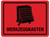 Werkzeugkasten (Tool Box) Rectangular German - Floor Sign