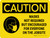 Caution: Masks Not Required For Everyone Landscape - Wall Sign