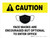 Caution: Face Mask Encouraged To Enter Office Landscape - Wall Sign