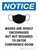 Notice: Face Mask Highly Encouraged To Enter Conference Portrait - Wall Sign