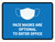 Face Mask Optional To Enter Office Landscape - Wall Sign