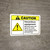 Caution: Hazardous Equipment ANSI - Wall Sign