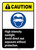 Caution: High Intensity Sunlight Avoid Eye Exposure ANSI - Wall Sign