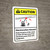 Caution: Electrocution Hazard Keep Parts of Crane 20 ft Away ANSI - Wall Sign