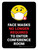 Mask No Longer Required To Enter Conference Portrait - Wall Sign