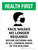Health First: Mask No Longer Required In Building Portrait - Wall Sign