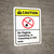 Caution: No Digging Tunneling Trenching In This Area ANSI - Wall Sign