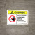 Caution: Non Permit Confined Space ANSI - Wall Sign