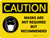 Caution: Masks Are Not Required But Recommended Landscape - Wall Sign