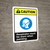 Caution: Respirator Must Be Worn When Painting ANSI - Wall Sign