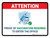 Attention: Proof Of Vaccination Required to Enter Office Landscape - Wall Sign