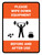 Please Wipe Down Equipment Before and After Use Portrait - Wall Sign