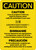 Caution: If Pregnant Please Notify Technologist Multilingual - Wall Sign