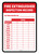Fire Extinguisher Inspection Record V1 Portrait - Wall Sign