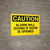 Caution: Alarm will Sound if Door is Opened - Wall Sign