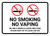 No Smoking No Vaping - We Are A Smoke & Vapor Free Zone Landscape - Wall Sign