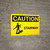 Caution: Stairway With Graphic - Wall Sign
