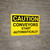 Caution: Conveyors Start Automatically - Wall Sign
