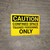 Caution: Confined Space Trained Personnel Only - Wall Sign