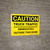 Caution: Truck Traffic Immediately Outside this Door - Wall Sign