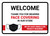 Welcome Thank You For Wearing Your Face Covering In Our Store Landscape - Wall Sign