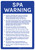 Arkansas Spa Warning Portrait - Wall Sign