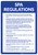Nebraska Spa Regulations Portrait - Wall Sign
