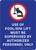 Use of Pool Spa/Lift Must Be Supervised Portrait - Wall Sign