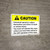Caution: Untrained Operators Must Not Operate Crane - Wall Sign