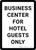 Business Center For Hotel Guests Only Portrait - Wall Sign