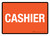 Cashier Red Landscape - Wall Sign