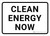 Clean Energy Now Landscape - Wall Sign