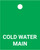 Cold Water Main - Valve Tag