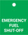 Emergency Fuel Shut-Off - Valve Tag