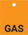 Gas - Valve Tag