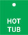 Hot Tub - Valve Tag