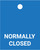 Normally Closed - Valve Tag