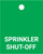 Sprinkler Shut-Off - Valve Tag