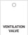 Ventilation Valve - Valve Tag