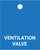 Ventilation Valve - Valve Tag