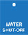 Water Shut-Off - Valve Tag