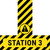 Station 3 - Floor Sign T's