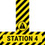 Station 4 - Floor Sign T's