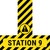 Station 9 - Floor Sign T's