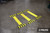 Blank Yellow with Hazard Lines - Crosswalk Kit