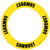 Sawdust - Circular Floor Sign Ring