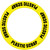 Plastic Scrap - Circular Floor Sign Ring