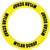 Mylar Scrap - Circular Floor Sign Ring