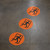 Emergency Exit Wayfinding Floor Sign Dot